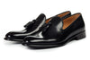 BALLY SABEL LEATHER LOAFERS