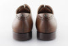 SALVATORE FERRAGAMO 'Boston' Ambre Brown Leather Loafers