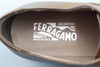 SALVATORE FERRAGAMO 'Boston' Ambre Brown Leather Loafers