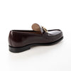 Salvatore Ferragamo Mens Rolo Brown Leather Mocassin