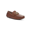 Salvatore Ferragamo Sardegna 15 Mens Brown Leather Slip On Drivers
