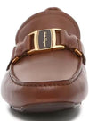 Salvatore Ferragamo Sardegna 15 Mens Brown Leather Slip On Drivers