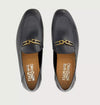 Salvatore Men's Black Melbourne Gancini Ornament Moccasin
