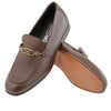Salvatore Men's Black Melbourne Gancini Ornament Moccasin