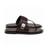 Ferragamo Dickens Leather Thong Sandals.